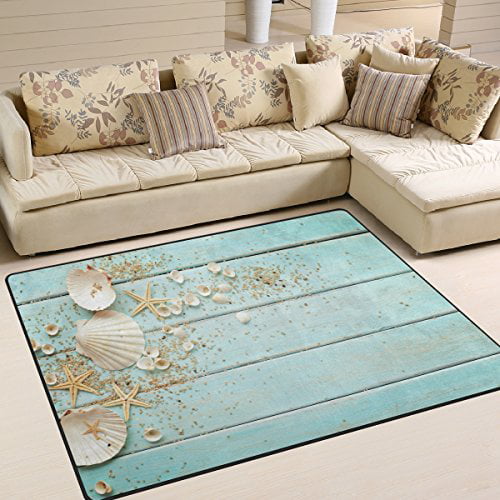 ALAZA African American Pretty Girl Vintage Area Rug Rugs for Living Room Bedroom 7' x 5' 
